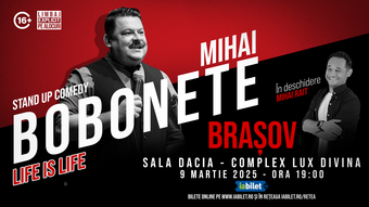 Brașov: Mihai Bobonete - Life is Life - Turneu National 2025