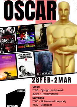 Weekend de Oscar la Cinema Europa