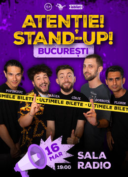 Stand-up comedy cu Drăcea, Cîrje, Florin, Dobrotă și Popinciuc