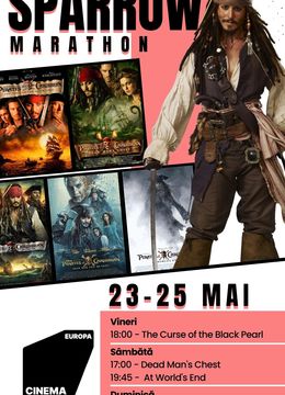 Weekend Jack Sparrow la Cinema Europa