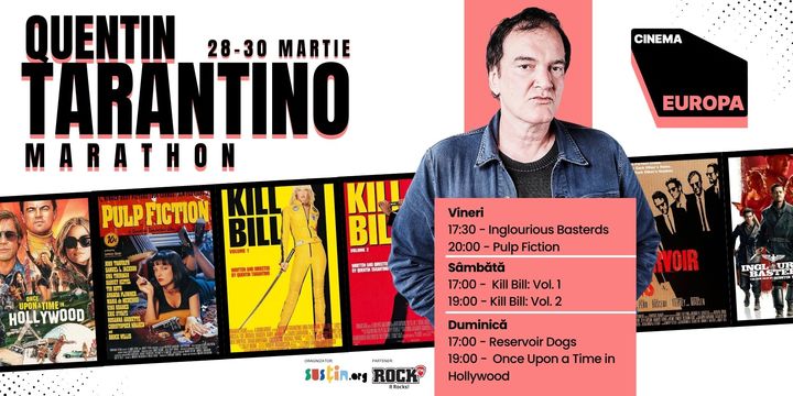 Weekend Quentin Tarantino la Cinema Europa