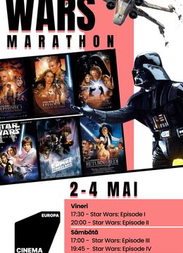 Weekend Star Wars la Cinema Europa