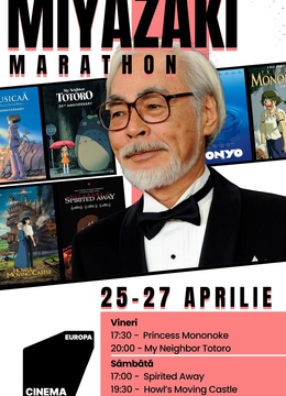 Weekend Hayao Miyazaki la Cinema Europa