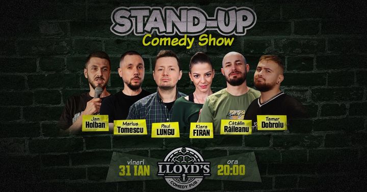 Stand-up Comedy cu Tomescu, Holban, Paul, Răileanu, Tamer & Kiara