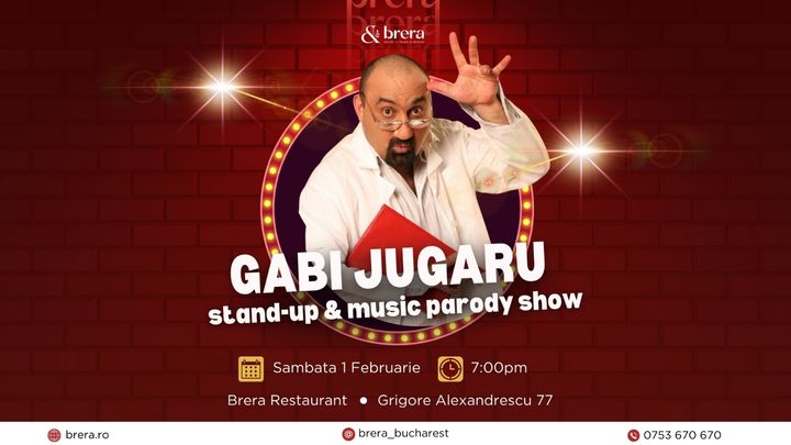 Gabi Jugaru - Stand-up & Music Parody Show