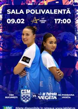 EHF Champions League - Runda 12: CSM București vs HC Podravka Vegeta