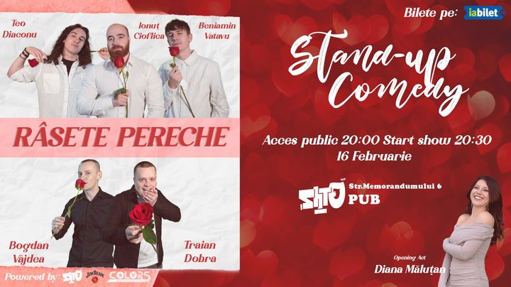 Stand-up Comedy Show | Râsete Pereche |