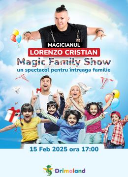 Timisoara: Spectacol de magie cu Lorenzo-Cristian: Magic Family Show