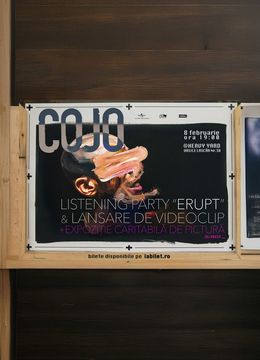 Cojo - Listening Party "Erupt" & Lansare videoclip "Dacă știam" + Expoziție caritabilă