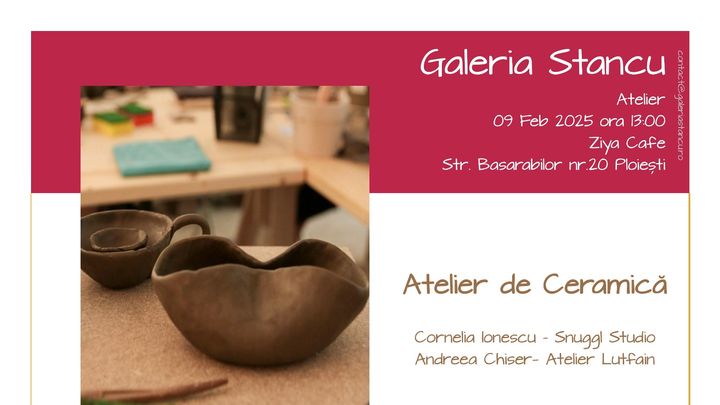 Ploiesti: ATELIER DE CERAMICĂ