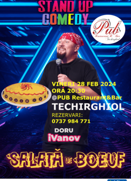 Techirghiol: Stand up comedy cu iVanov