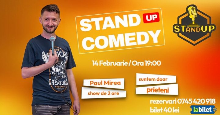 Galati: Stand-up Comedy Paul Mirea @ StUp Pub