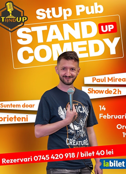 Galati: Stand-up Comedy Paul Mirea @ StUp Pub