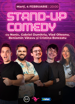 The Fool: Stand-up comedy cu Nonic, Gabriel Dumitriu, Cristina Botezatu, Vlad Olteanu și Vătavu Beniamin