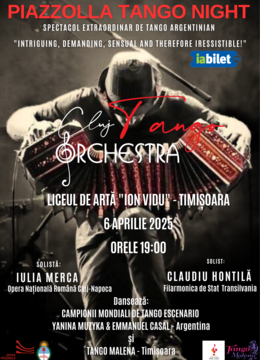 Timisoara: Piazzolla Tango Night - Spectacol Extraordinar de Tango Argentinian