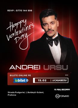 Ploiesti: Concert de Valentine's Day cu Andrei Ursu