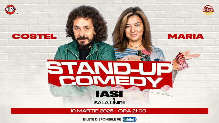 Iasi: Costel și Maria Popovici - Stand Up Comedy Show 2