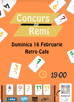 Iasi: Concurs de Remi Etalat @ Board Games Events