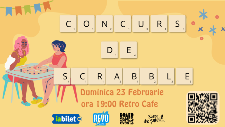 Iasi: Concurs de Scrabble @ Board Games Events