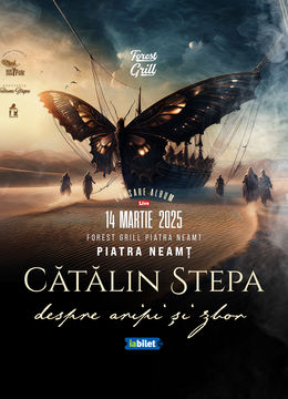 Piatra Neamt: Catalin Stepa - Lansare album Despre Aripi si Zbor