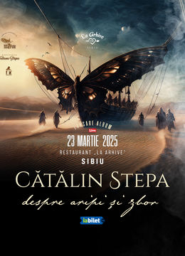 Sibiu: Catalin Stepa - Lansare album Despre Aripi si Zbor