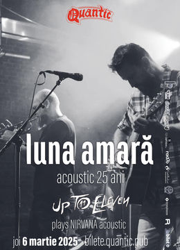 Luna Amara - 25 ani acoustic tour + Redrum plays Alice in Chains acoustic