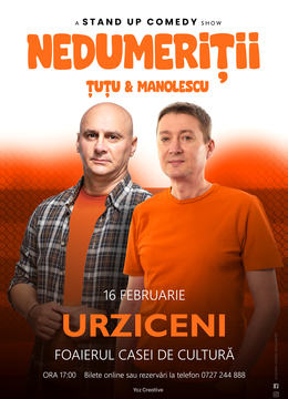 Urziceni: Stand-up Comedy - Dan Tutu si Cristi Manolescu