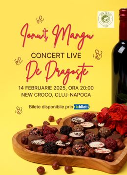 Cluj-Napoca: De Dragoste – Concert Ionuț Mangu