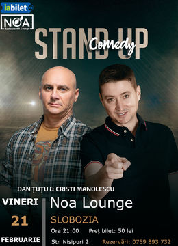 Slobozia: Stand-up Comedy - Dan Tutu si Cristi Manolescu