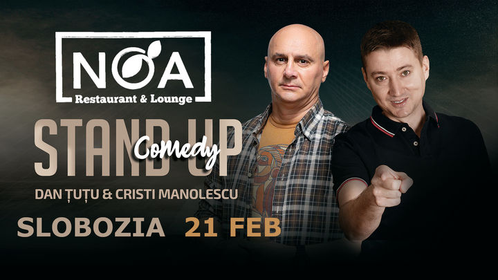 Slobozia: Stand-up Comedy - Dan Tutu si Cristi Manolescu