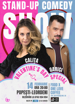 Popesti Leordeni: Valentine s day Special | Stand Up Comedy cu Ana Maria Calița și Andrei Garici