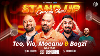 Stand up Comedy cu Teo, Vio, Mocanu - Bogzi la Club 99