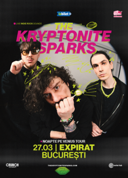 The Kryptonite Sparks • Lansare single “Noapte pe Venus”