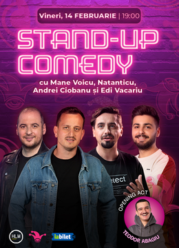 The Fool: Stand-up comedy cu Natanticu, Andrei Ciobanu, Mane Voicu și Edi Vacariu