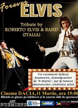 Resita: "Forever ELVIS" Tribute by Roberto Elvis& Band (Italia)