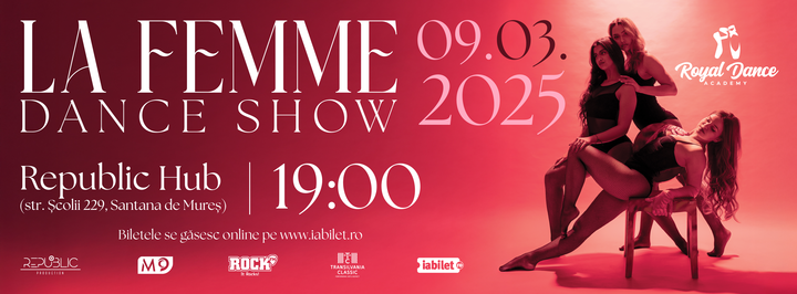 Târgu Mureș: La Femme - Dance Show