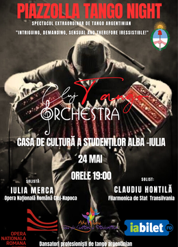 Alba-Iulia: Piazzolla Tango Night - Spectacol Extraordinar de Tango Argentinian