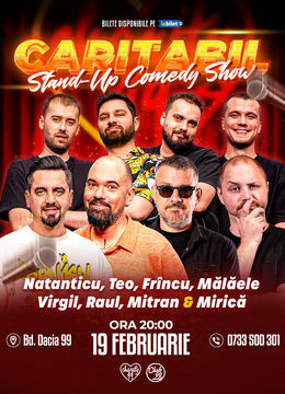 Natanticu, Teo, Frîncu, Mălăele, Virgil, Raul, Mitran & Mirică | Stand Up Comedy Caritabil