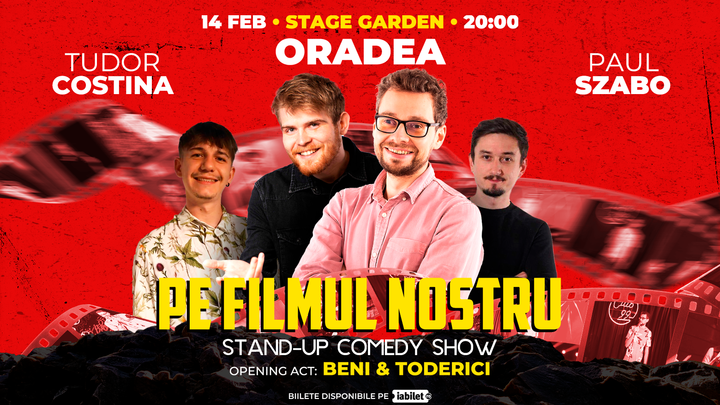 Oradea: Stand-Up Comedy cu Szabo si Costina | @Stage Garden Oradea