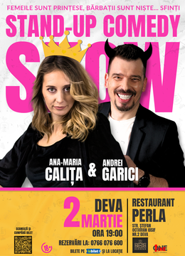 Deva: Prințese și… Sfinți | Stand Up Comedy cu Ana-Maria Calița și Andrei Garici