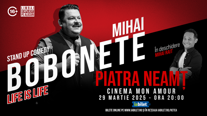 Piatra-Neamt: Mihai Bobonete - Life is Life - Turneu National 2025