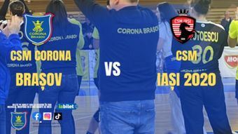 Brasov: Handbal CSM Corona Brasov - CSM Iasi