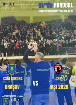 Brasov: Handbal CSM Corona Brasov - CSM Iasi