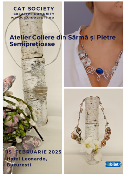 Atelier de Coliere din Sârmă – Redescoperă Arta Bijuteriilor Handmade!