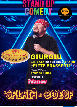 Giurgiu: Stand up comedy cu iVanov