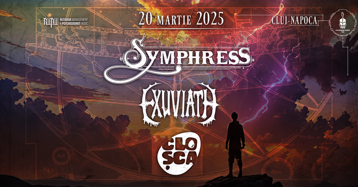 Cluj-Napoca: Symphress, Exuviath, Closca live in Hardward Pub