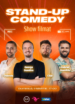 The Fool: Stand-up comedy cu George Dumitru, Mădălin Cîrje, Alex Dobrotă și Gabriel Dumitriu