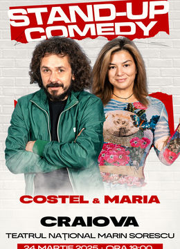 Craiova: Costel și Maria Popovici - Stand Up Comedy Show