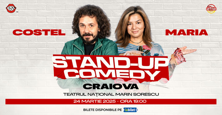 Craiova: Costel și Maria Popovici - Stand Up Comedy Show