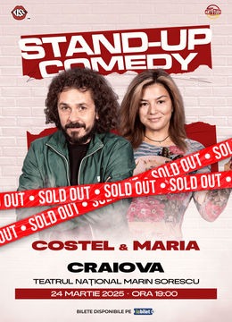 Craiova: Costel și Maria Popovici - Stand Up Comedy Show
